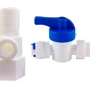 INLATE SET PVC 1/4 for RO, UV or UF systems