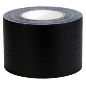 Super 3 inch Black Packing Tape 100 meter (Pack of 4)