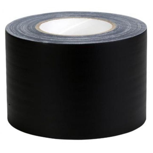 Super 3 inch Black Packing Tape 100 meter (Pack of 4)