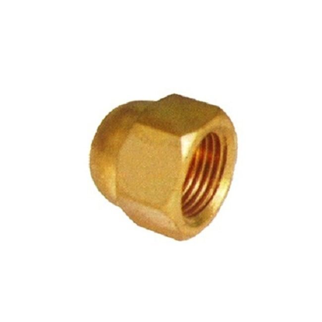 Brass Dead Nut 1/4 inch (Pack of 4)