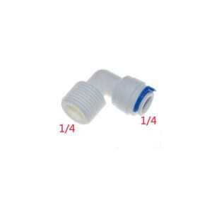 RO Membrane Housing Elbow Connector 1/4 x 1/4 inch (Pack of 6)