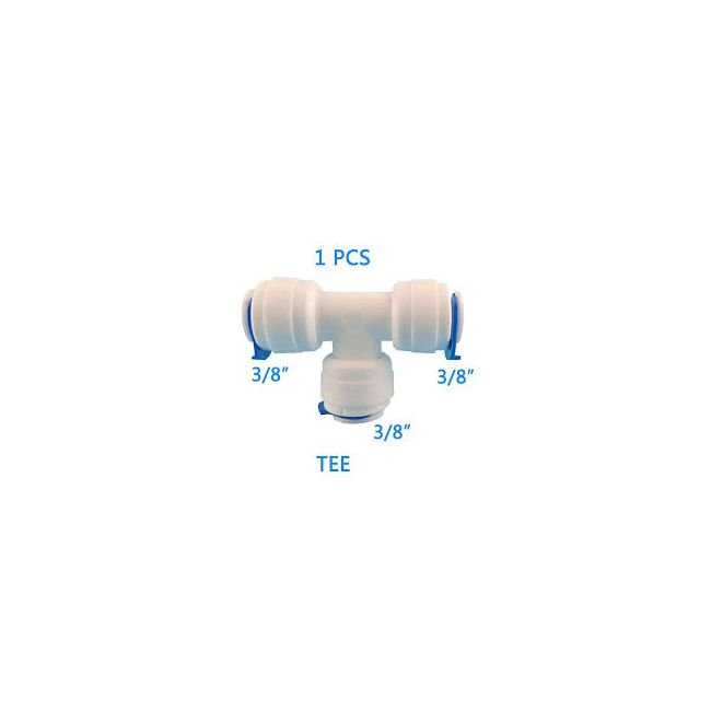 RO Tee Connector 3/8 x 3/8 x 3/8 inch (Pack of 6)